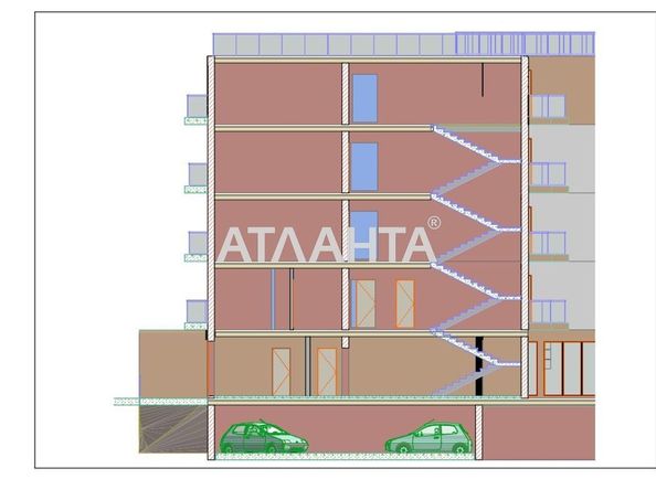 2-rooms apartment apartment by the address st. Dmitriya Lutsenko Kreysera Avrora (area 46,0 m2) - Atlanta.ua - photo 18