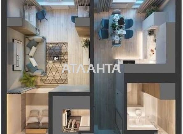 1-room apartment apartment by the address st. Fontanskaya dor Perekopskoy Divizii (area 24,0 m2) - Atlanta.ua - photo 8