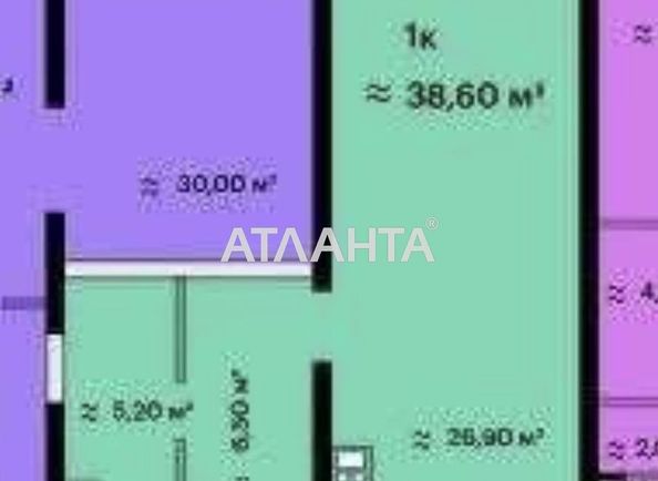 1-room apartment apartment by the address st. Literaturnaya (area 39,0 m2) - Atlanta.ua - photo 8