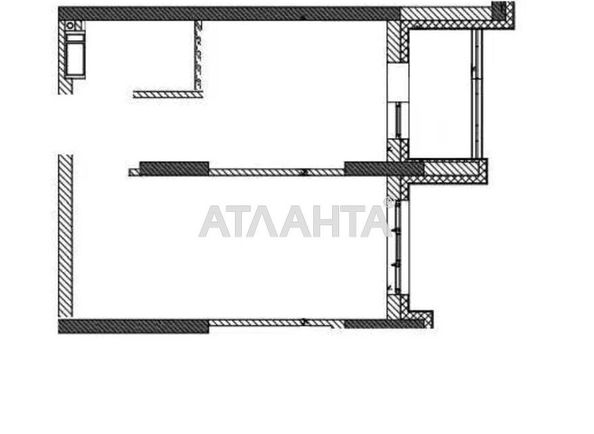1-room apartment apartment by the address st. Ul Kadetskiy Gay (area 36,0 m2) - Atlanta.ua - photo 2