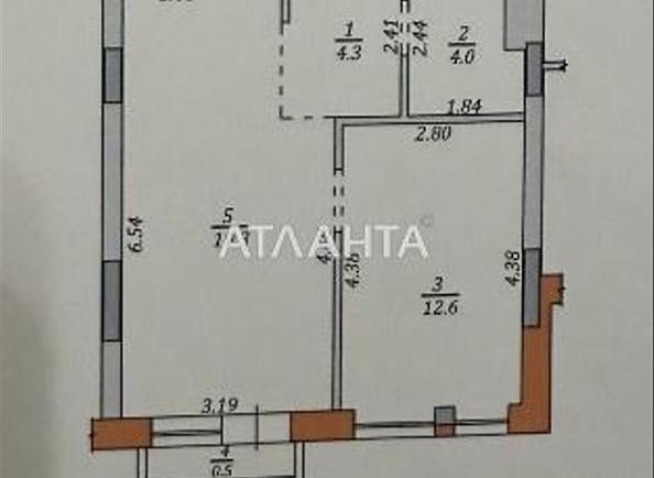 1-кімнатна квартира за адресою Замарстинівська вул. (площа 40,7 м²) - Atlanta.ua - фото 16