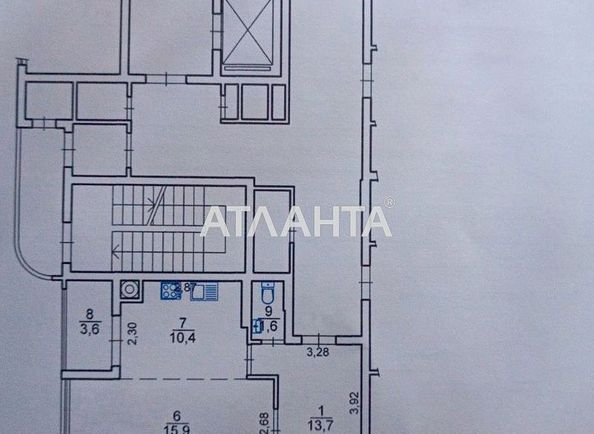 2-кімнатна квартира за адресою вул. Трускавецька (площа 79,0 м2) - Atlanta.ua - фото 11