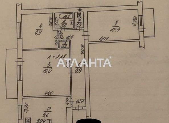 3-rooms apartment apartment by the address st. Mira pr (area 67,9 m2) - Atlanta.ua - photo 21