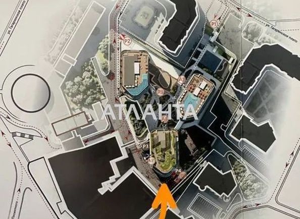 1-комнатная квартира по адресу ул. Гагаринское плато (площадь 54,0 м2) - Atlanta.ua - фото 4