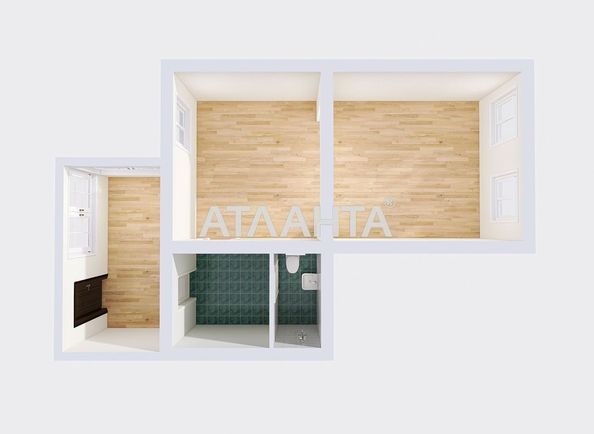 1-комнатная квартира по адресу Холодной веры пл. (площадь 46 м²) - Atlanta.ua - фото 17