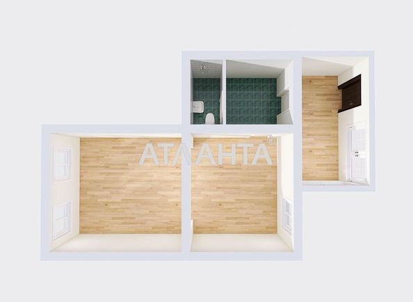 1-комнатная квартира по адресу Холодной веры пл. (площадь 46 м²) - Atlanta.ua - фото 18