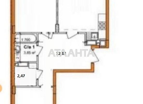 2-rooms apartment apartment by the address st. Odesskaya (area 68,0 m2) - Atlanta.ua - photo 18