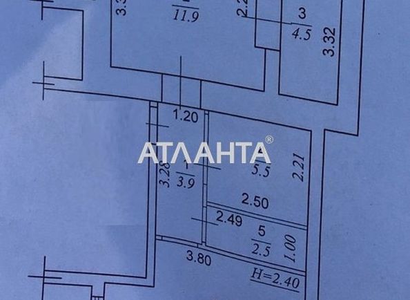 2-rooms apartment apartment by the address st. Baltskaya dor (area 42,0 m2) - Atlanta.ua - photo 7