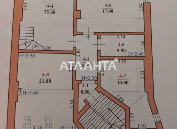 4+-rooms apartment apartment by the address st. Dostoevskogo Fedora (area 120,0 m2) - Atlanta.ua - photo 9