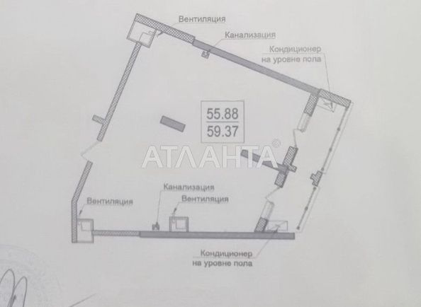 1-кімнатна квартира за адресою вул. Дача Ковалевського (площа 59,4 м²) - Atlanta.ua - фото 5