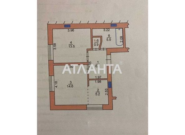 2-rooms apartment apartment by the address st. Parusnaya Geroev Stalingrada (area 45,7 m2) - Atlanta.ua - photo 4