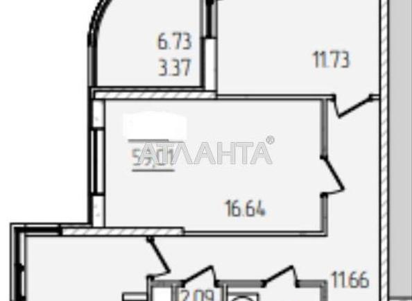 2-комнатная квартира по адресу ул. Краснова (площадь 59 м²) - Atlanta.ua - фото 4