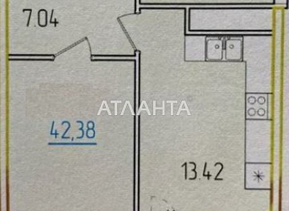 1-room apartment apartment by the address st. Krasnova (area 42,4 m²) - Atlanta.ua - photo 5