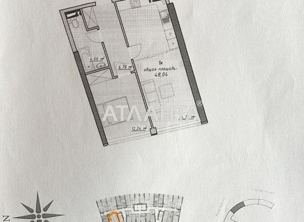 1-room apartment apartment by the address st. Kurortnyy per (area 48,0 m2) - Atlanta.ua - photo 5