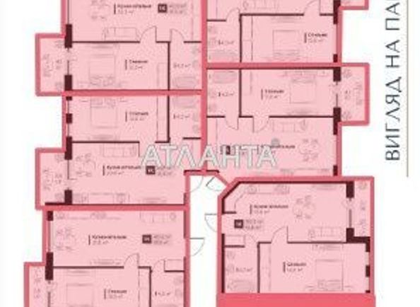 1-room apartment apartment by the address st. Orlika Pilipa (area 40,7 m2) - Atlanta.ua - photo 9