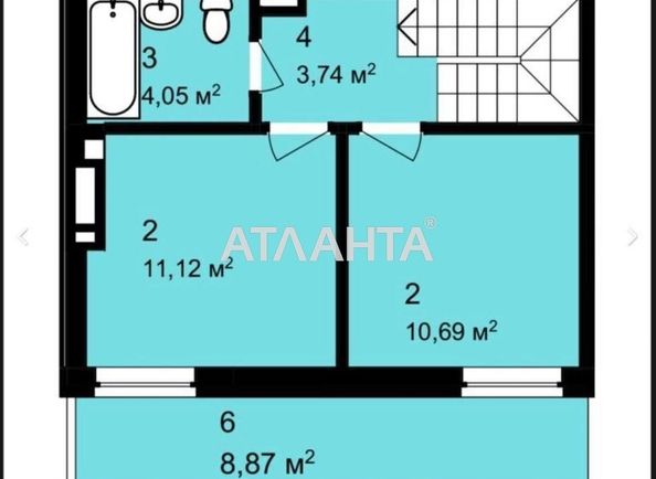 2-rooms apartment apartment by the address st. Shchiretskaya ul (area 70,4 m2) - Atlanta.ua - photo 2