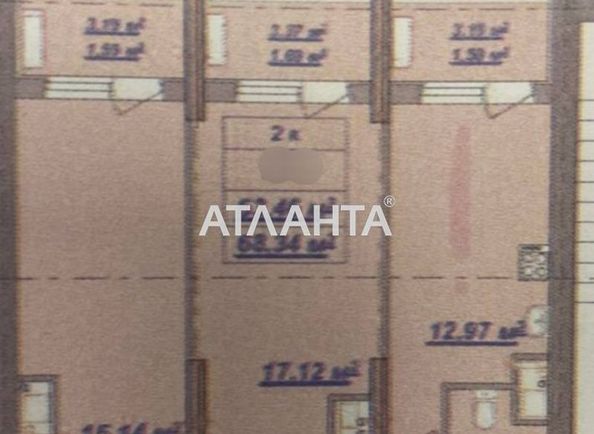 2-кімнатна квартира за адресою вул. Дача ковалевського (площа 68,3 м2) - Atlanta.ua