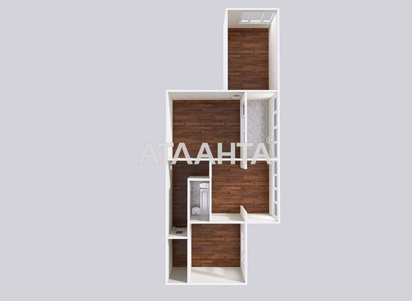 3-rooms apartment apartment by the address st. Bugaevskaya Instrumentalnaya (area 72 m²) - Atlanta.ua - photo 31