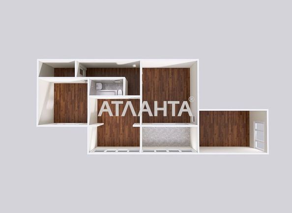 3-rooms apartment apartment by the address st. Bugaevskaya Instrumentalnaya (area 72 m²) - Atlanta.ua - photo 32