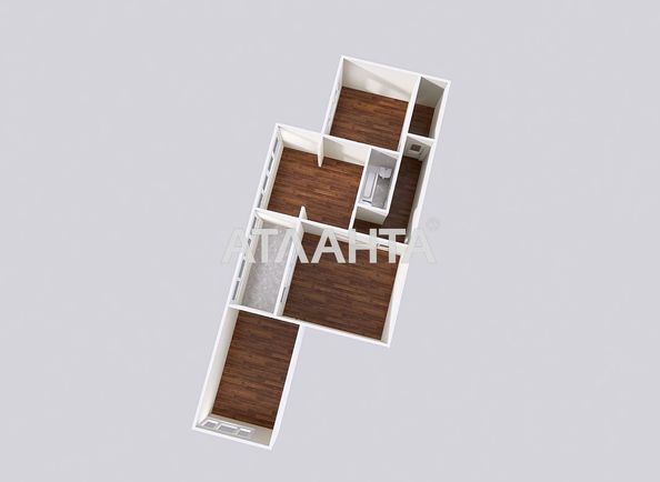 3-rooms apartment apartment by the address st. Bugaevskaya Instrumentalnaya (area 72 m²) - Atlanta.ua - photo 33