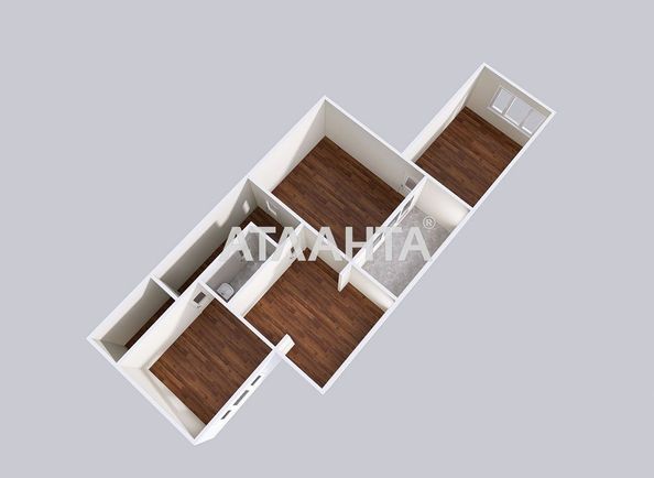 3-rooms apartment apartment by the address st. Bugaevskaya Instrumentalnaya (area 72 m²) - Atlanta.ua - photo 36