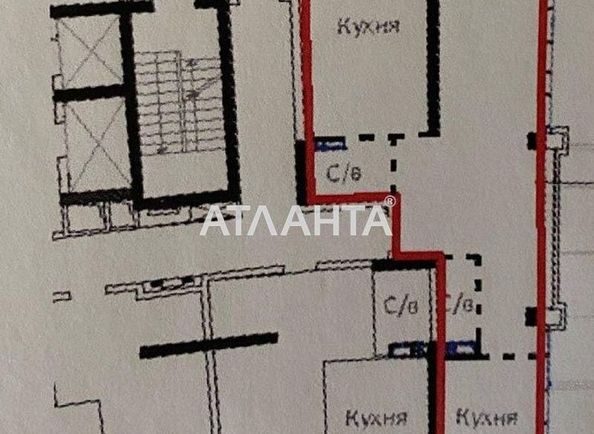 2-комнатная квартира по адресу ул. Гоголя (площадь 78,3 м2) - Atlanta.ua - фото 2