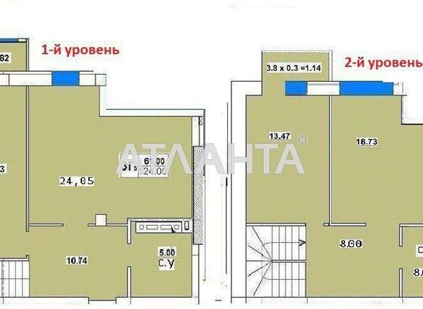 3-rooms apartment apartment by the address st. Sofievskaya (area 124,0 m2) - Atlanta.ua - photo 22