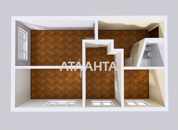 3-rooms apartment apartment by the address st. Geroev Krut Tereshkovoy (area 51,9 m²) - Atlanta.ua - photo 23