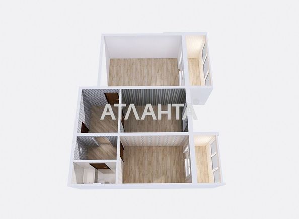 2-rooms apartment apartment by the address st. Topolevaya (area 72,9 m²) - Atlanta.ua - photo 11