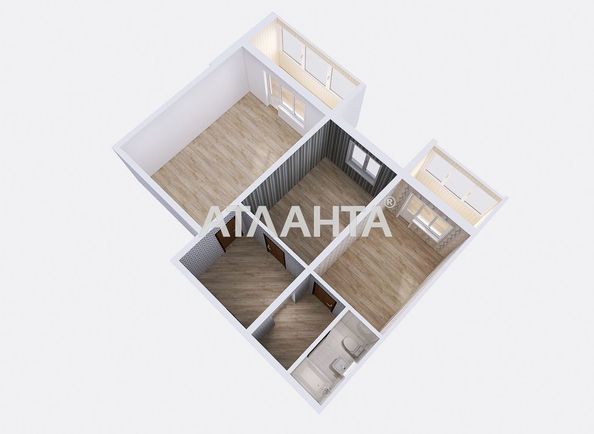 2-rooms apartment apartment by the address st. Topolevaya (area 72,9 m²) - Atlanta.ua - photo 13