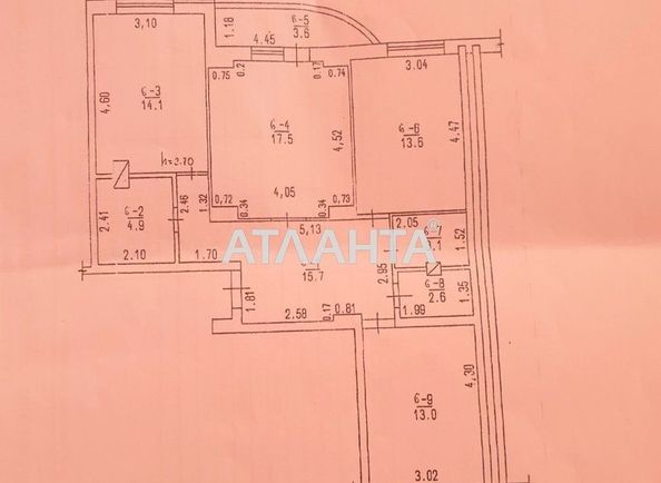 3-rooms apartment apartment by the address st. Shkolnaya (area 88,1 m²) - Atlanta.ua - photo 9