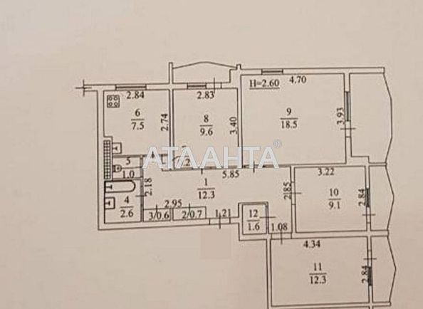 4+-rooms apartment apartment by the address st. Dobrovolskogo pr (area 85,0 m2) - Atlanta.ua - photo 21