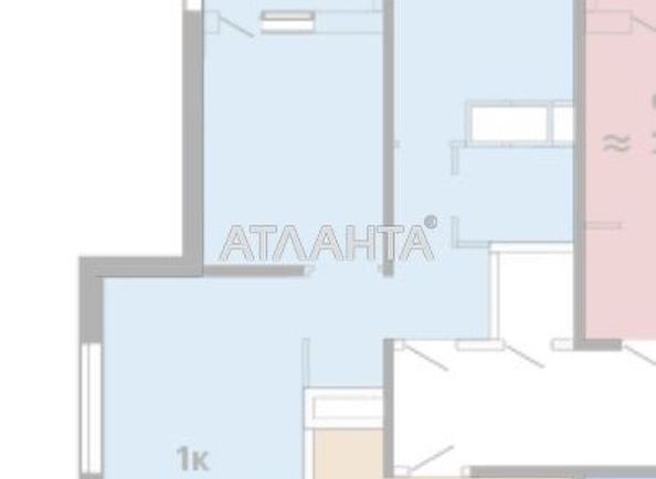 2-rooms apartment apartment by the address st. Varnenskaya (area 57,9 m²) - Atlanta.ua