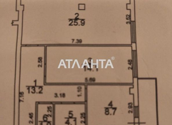 2-rooms apartment apartment by the address st. Ispanskiy per (area 70,0 m2) - Atlanta.ua - photo 15