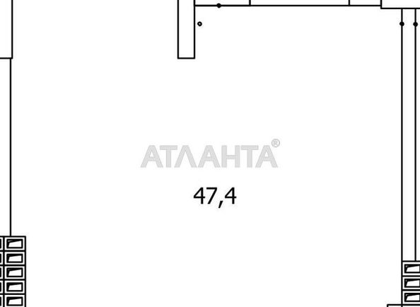 1-room apartment apartment by the address st. Marselskaya (area 47,4 m2) - Atlanta.ua - photo 6