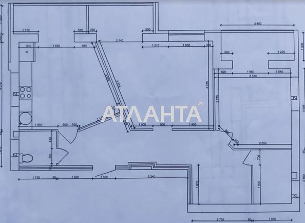 2-кімнатна квартира за адресою вул. Марії Приймаченко (площа 89 м²) - Atlanta.ua - фото 7
