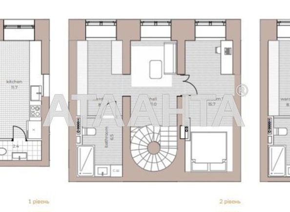2-rooms apartment apartment by the address st. Gogolya (area 118,0 m2) - Atlanta.ua - photo 2