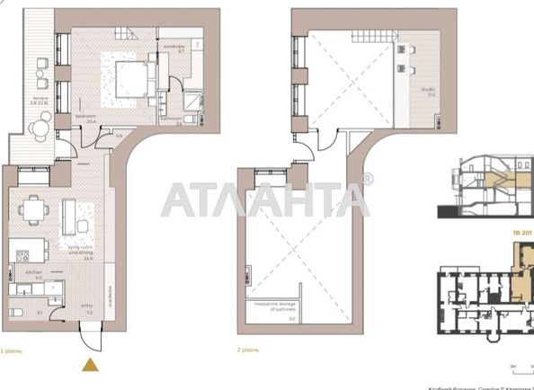 2-rooms apartment apartment by the address st. Gogolya (area 94,0 m2) - Atlanta.ua - photo 3