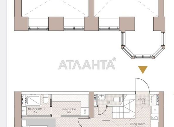 2-rooms apartment apartment by the address st. Gogolya (area 80,0 m2) - Atlanta.ua - photo 3