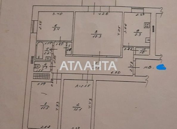 4+-rooms apartment apartment by the address st. Glushko ak pr Dimitrova pr (area 80,0 m2) - Atlanta.ua - photo 7