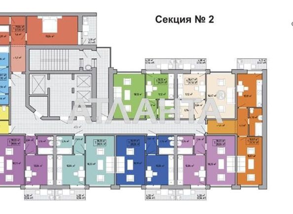 1-кімнатна квартира за адресою Небесної сотні пр. (площа 55 м²) - Atlanta.ua - фото 2