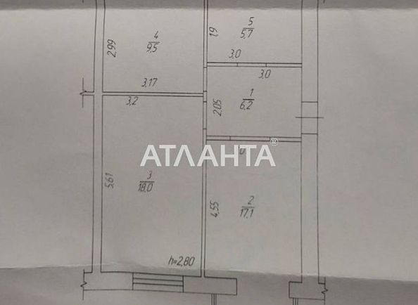 1-room apartment apartment by the address st. Polevaya (area 56 m²) - Atlanta.ua - photo 7