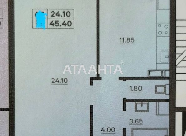 1-room apartment apartment by the address st. Marselskaya (area 46 m²) - Atlanta.ua - photo 6