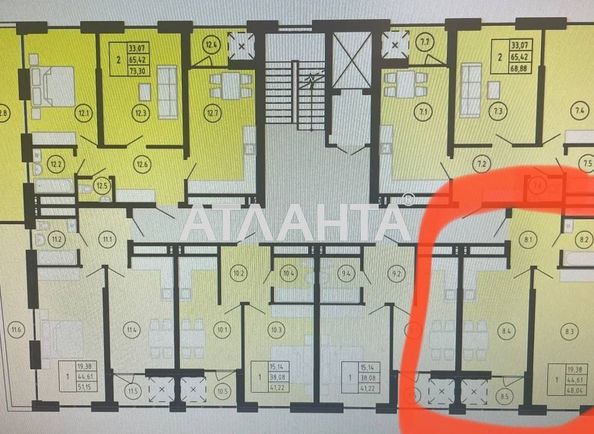 1-room apartment apartment by the address st. Zamarstynovskaya ul (area 48,0 m2) - Atlanta.ua - photo 5