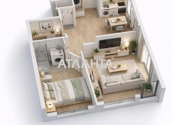 2-rooms apartment apartment by the address st. Zaporozhskaya (area 41,3 m²) - Atlanta.ua - photo 12