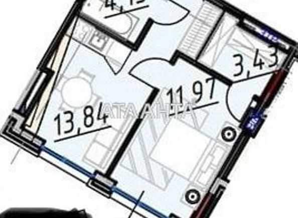1-room apartment apartment by the address st. Fontanskaya dor Perekopskoy Divizii (area 33,4 m²) - Atlanta.ua - photo 4