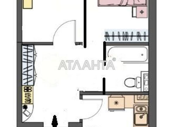 2-кімнатна квартира за адресою вул. Сахарова (площа 48,0 м2) - Atlanta.ua - фото 2