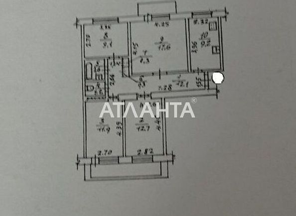 4+-rooms apartment apartment by the address st. Nebesnoy Sotni pr Zhukova marsh pr Leninskoy iskry pr (area 81,0 m2) - Atlanta.ua - photo 11