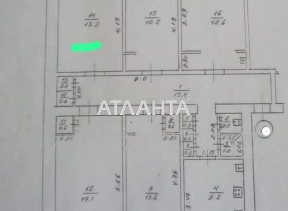 Коммунальная квартира по адресу ул. Новикова (площадь 13,2 м2) - Atlanta.ua