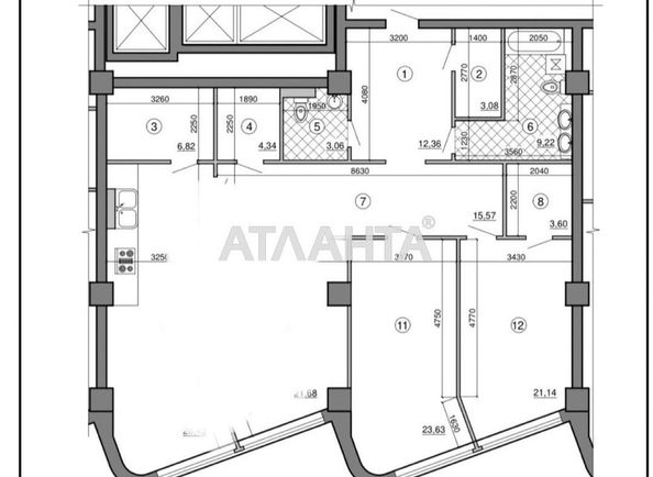 3-rooms apartment apartment by the address st. Morekhodnyy per (area 158,0 m2) - Atlanta.ua - photo 5